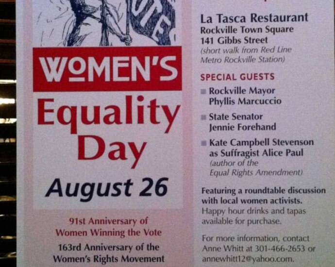 America celebrates August 26 as equality day for women