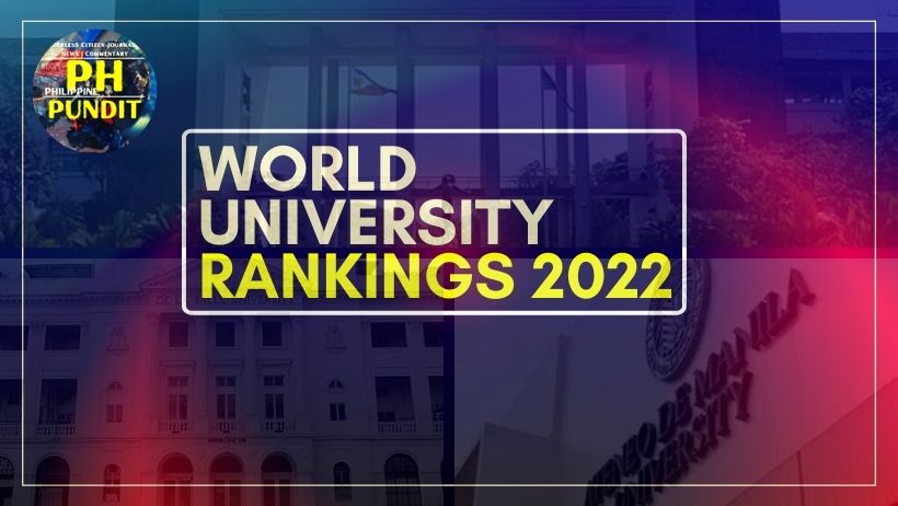 Top Philippine universities in world university rankings 2022 drop ...