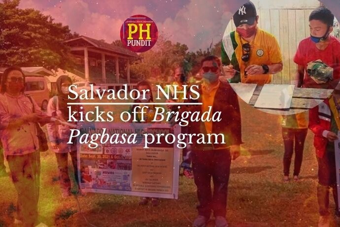 Salvador National High School kicks off Brigada Pagbasa