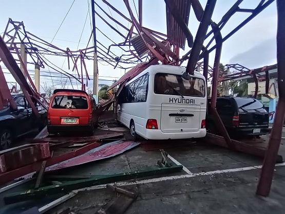 Typhoon Odette rampage in Matalom, Leyte