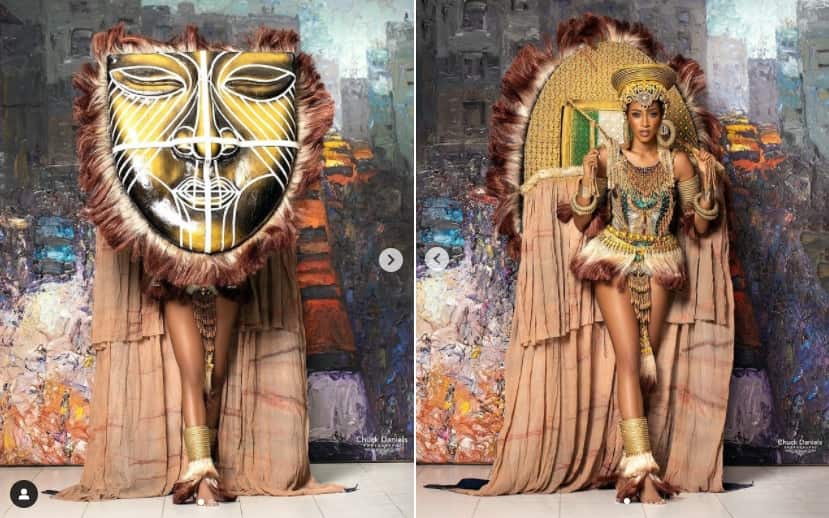 Miss Universe 2021 best national costume is Miss Nigeria