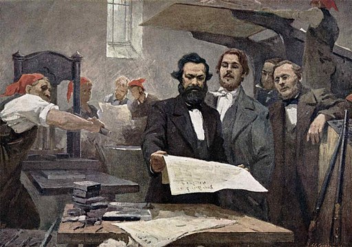 Karl Heinrich Marx (oil on canvas)