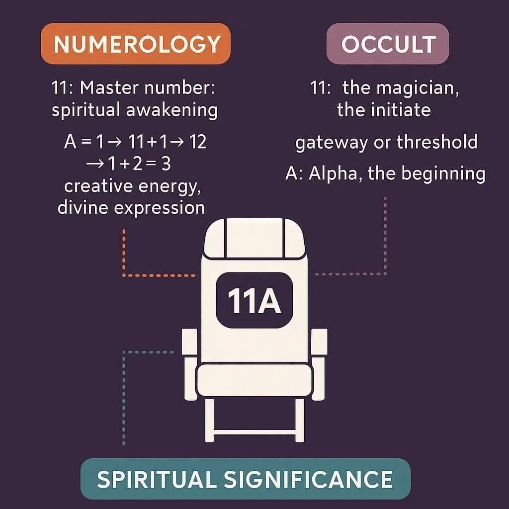 The Symbolic Breakdown of Seat 11A Infographic: The Symbolic Breakdown of Seat 11A
